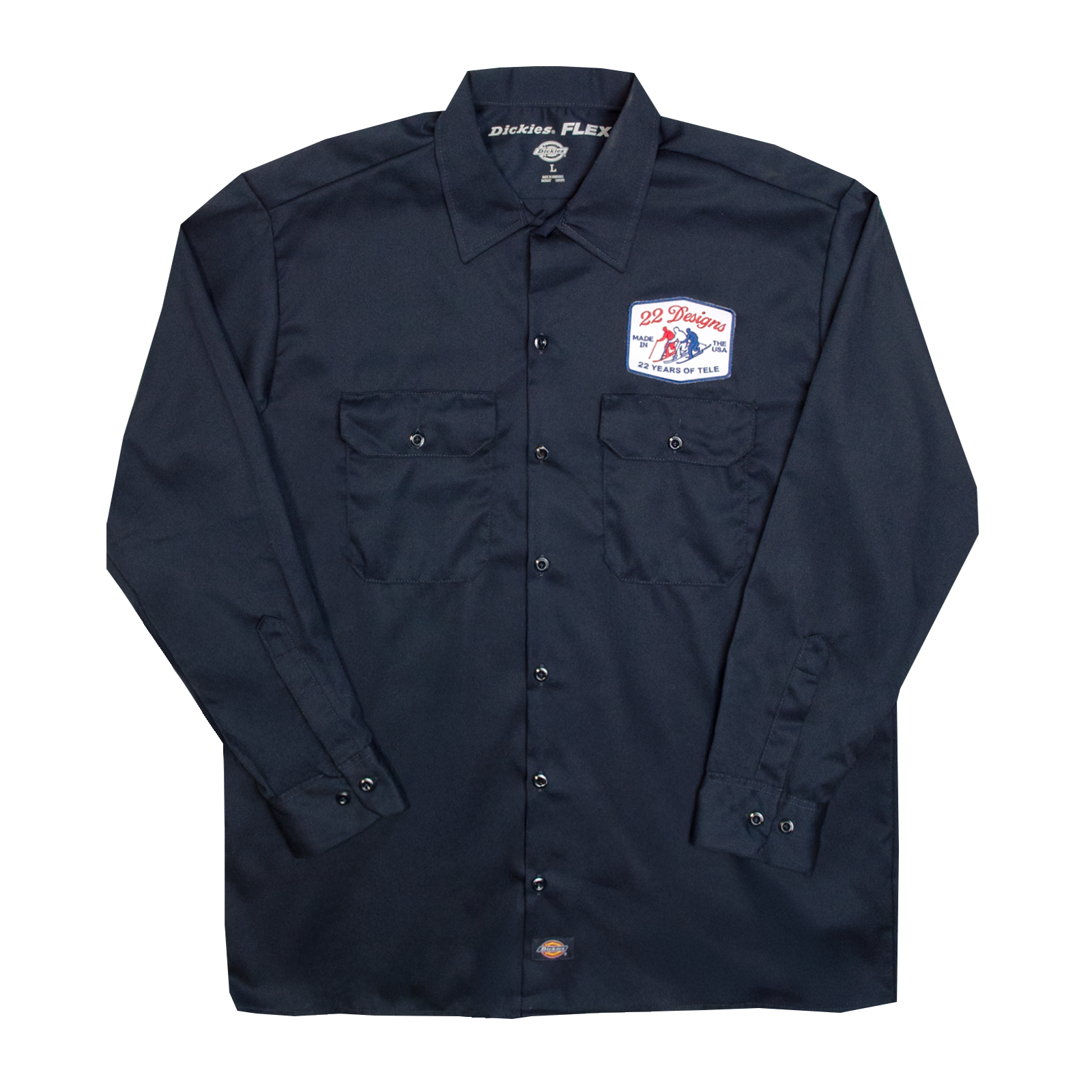 22D Button Up Work Shirt M