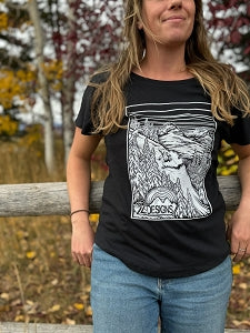 22 Designs Telemark Manufacturing Women's Tshirt