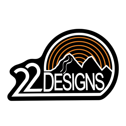 22D Logo Sticker