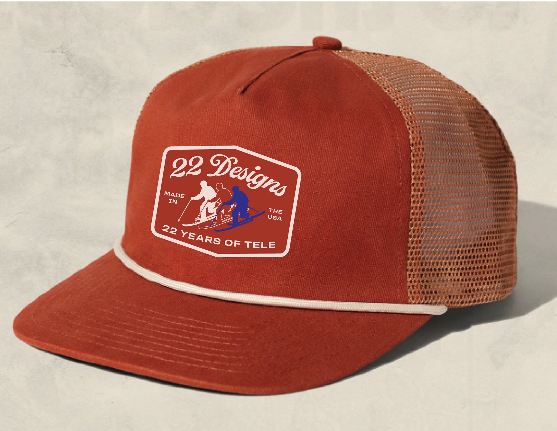 22 Designs Merch Schwag Hat  Clothing Telemark Skiing
