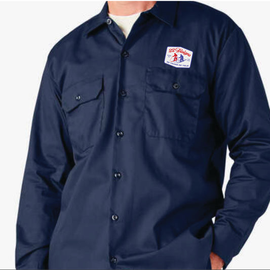 22 Designs Merch Schwag Work Shirt  Clothing Telemark Skiing