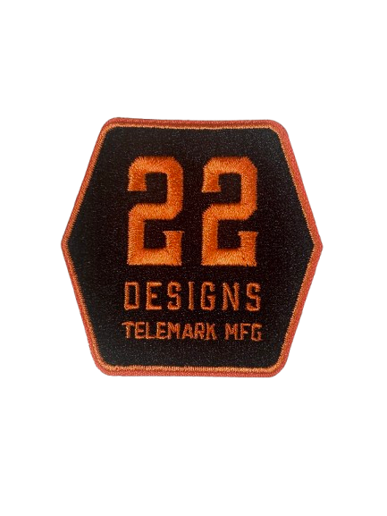 22 Designs Telemark Manufacturing Patch