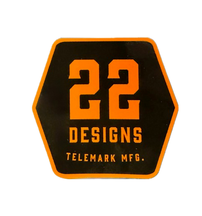 22 Designs Telemark Manufacturing Sticker