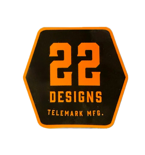 22 Designs Telemark Manufacturing Sticker