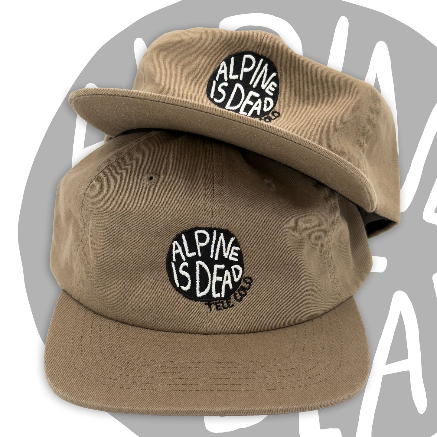 "Alpine is Dead" 6-Panel Hat