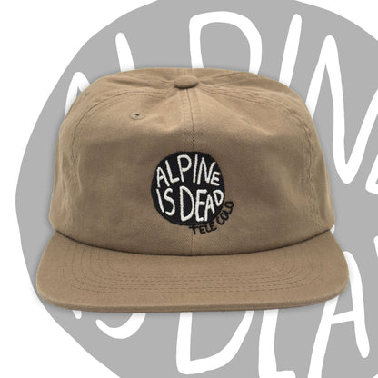 "Alpine is Dead" 6-Panel Hat