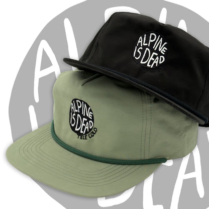 "Alpine is Dead" 5-Panel Snapback