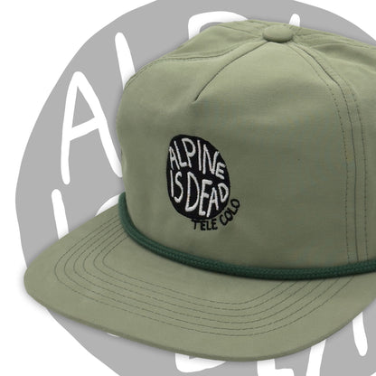 "Alpine is Dead" 5-Panel Snapback
