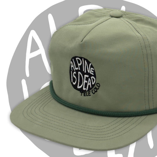 "Alpine is Dead" 5-Panel Snapback