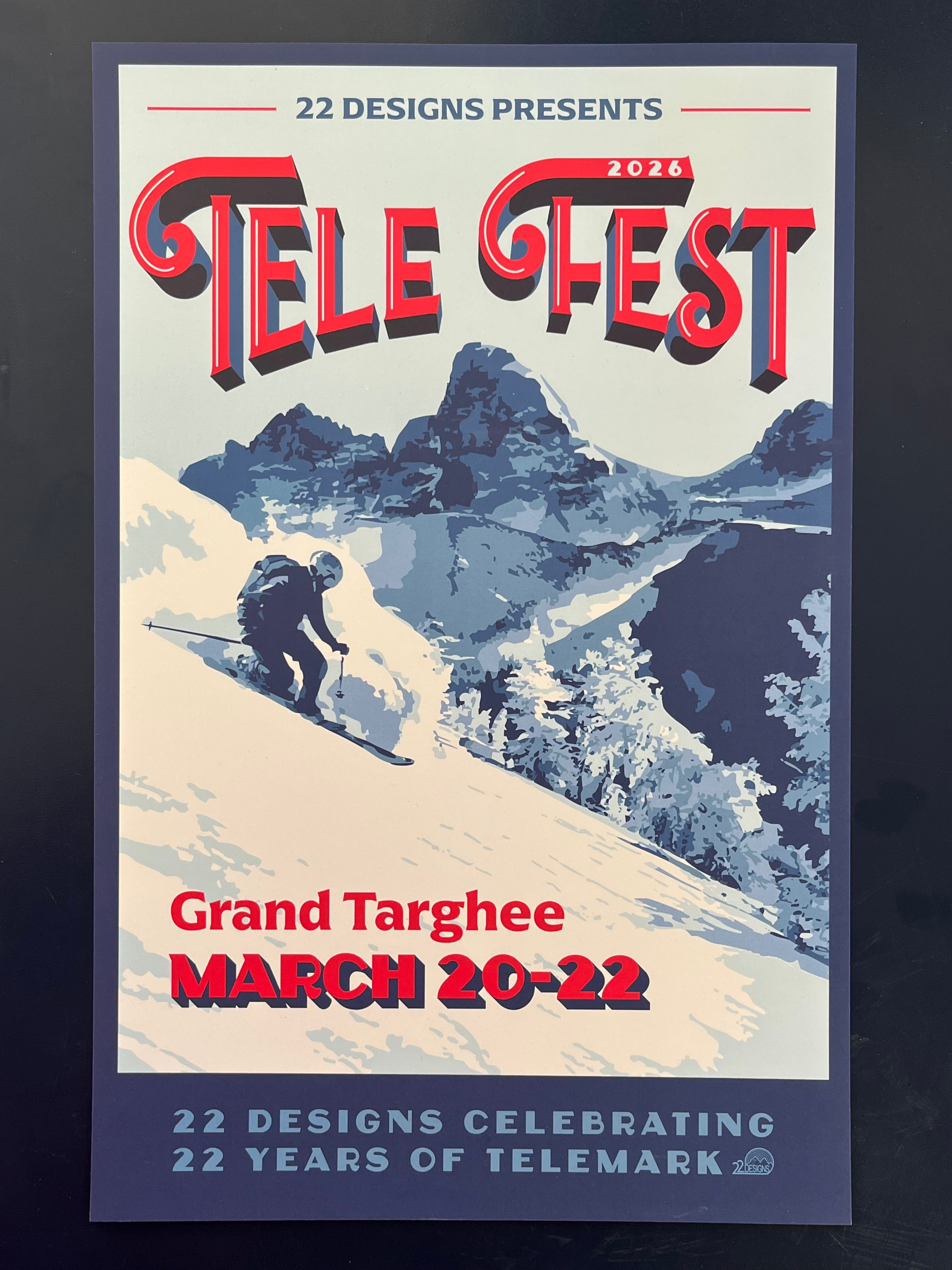 22nd Anniversary Poster – 22 Designs