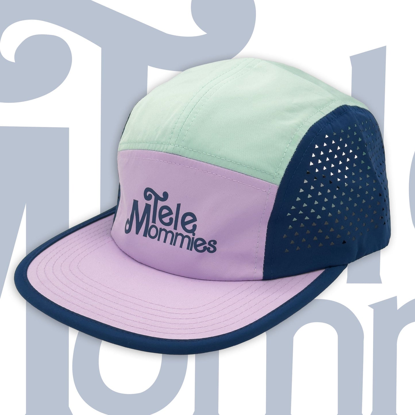 "Tele Mommies" Athletic 5-Panel Cap